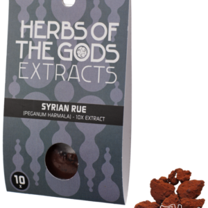 Contains 1 gram Syrian Rue 10x extract. In hermetically sealed packaging.
